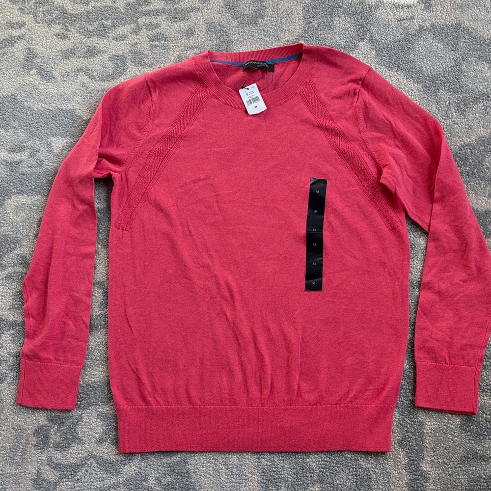 Banana Republic Women’s Coral Crewneck Sweater